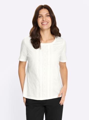 Sieh an! Kurzarm-Shirt in ecru