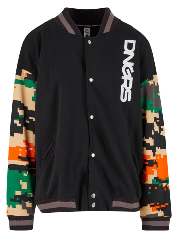 DNGRS Dangerous DNGRS Dangerous College-Jacken in black/pixelcamouflage