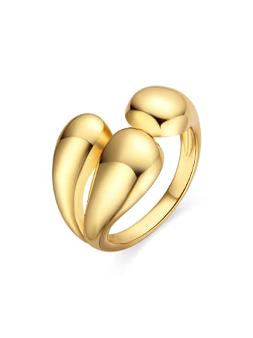 Luxenter Ring Ruven mit 18 Karat  verstellbar Gelbgold-Ruven gold