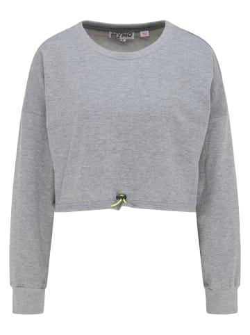 myMO ATHLSR Pullover in Grau Melange