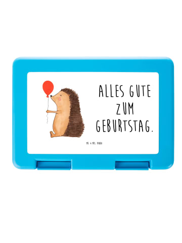 Mr. & Mrs. Panda Aufbewahrungsbox Igel Luftballon mit Spruch in Weiß