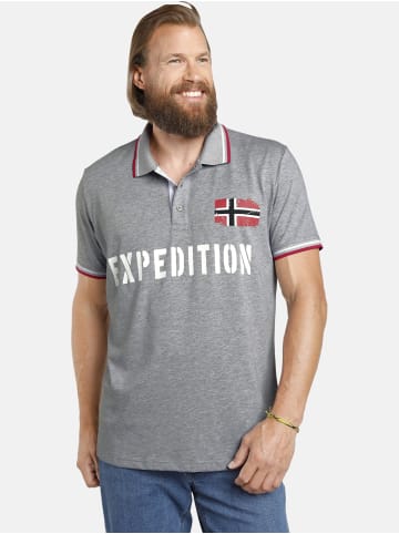 Jan Vanderstorm Doppelpack Poloshirt JOHAN in weiß grau