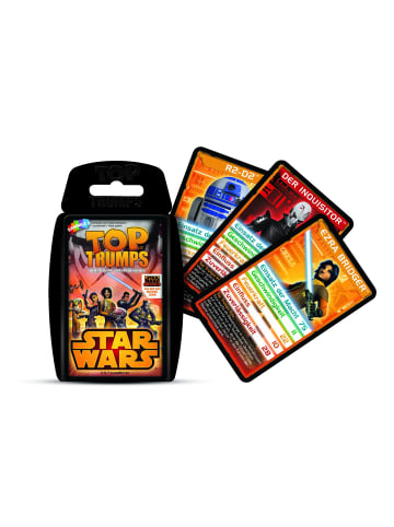 Winning Moves Top Trumps - Star Wars Rebels Karten Spiel Quartett Deutsch in bunt