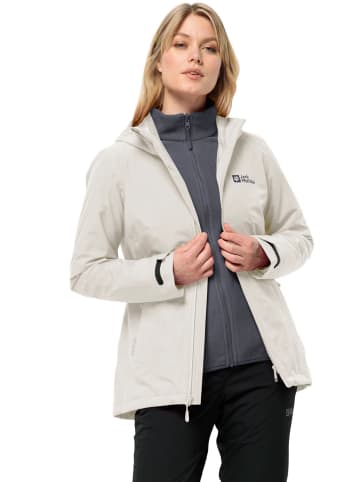 Jack Wolfskin Funktionsjacke, Regenjacke 3 in 1 Funktionsjacke 3 in 1 in Beige