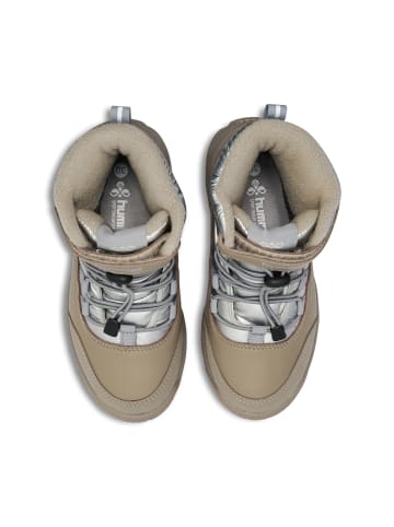 Hummel Klettverschluss Stiefel Snow Boot Draußen Kinder in GREY/SILVER