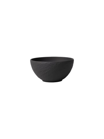 Villeroy & Boch Bol Manufacture Rock Ø 14,0 cm in schwarz