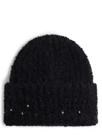 Marie Lund Mütze in schwarz - 0003