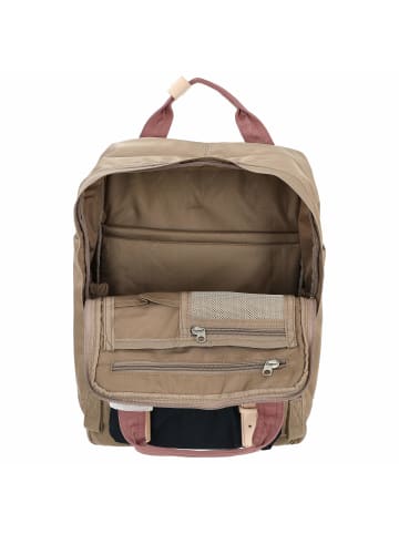 Doughnut Macaroon 16 - Rucksack 38 cm (mustard) in almond x nautical