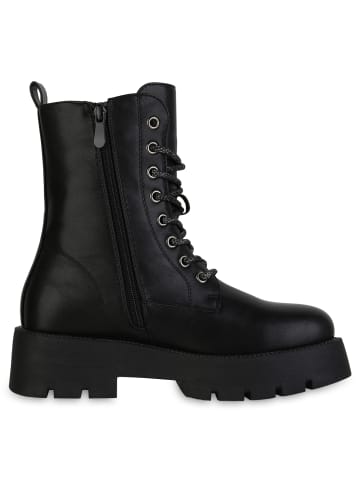 VAN HILL Schnürstiefeletten Arabella in Schwarz