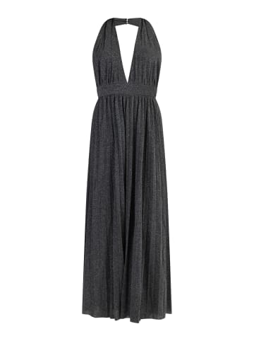 faina Maxikleid in Schwarz Silber