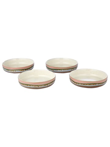 Butlers Pastateller MEDLEY 4er-Set in Braun