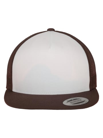  Flexfit  Flexfit Trucker in brn/wht/brn