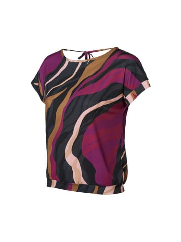 Mart Visser Benza Print Top Dunkelbeere