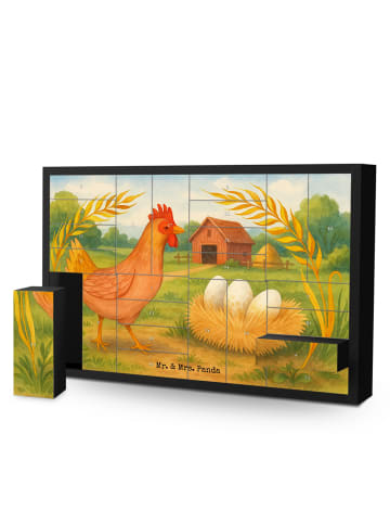 Mr. & Mrs. Panda Adventskalender Zum Befüllen Huhn Stolz Design ... in Weiß