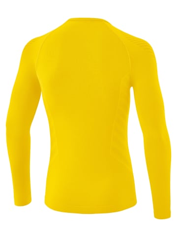 erima Athletic Longsleeve Funktionsunterwäsche in gelb