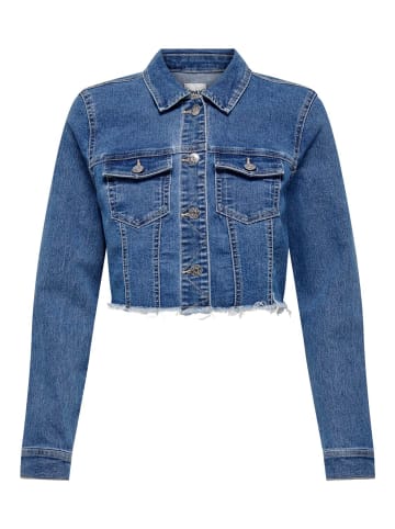 ONLY Jeansjacke in Medium Blue Denim