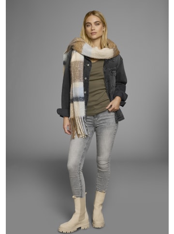 FLASHLIGHTS V-Shirt in khaki, schwarz