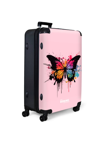 NoBoringSuitCases Suitcase, Koffer, Reisekoffer Bunter Schmetterling