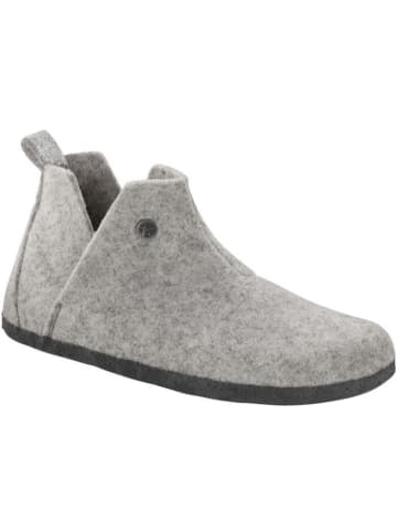 Birkenstock Hausschuhe Andermatt Shearling in Light Gray