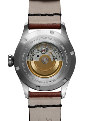 Bauhaus Herrenuhr Aviation CT-BHA Automatik Braun/Grün