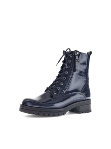 Gabor Comfort Schnürstiefeletten in blau