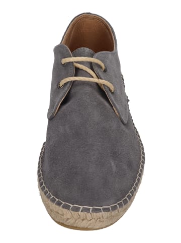 Espadrij l'orginale Espadrilles PAYSAN VELOUR MEN in grau