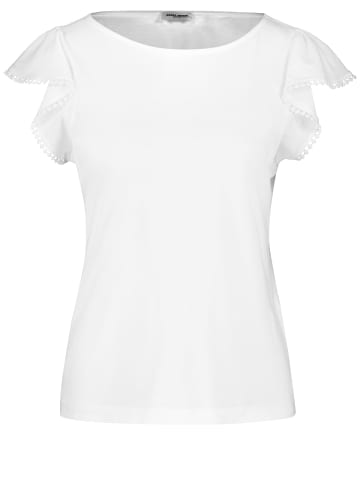 Gerry Weber T-Shirt 1/2 Arm in weiß/weiß