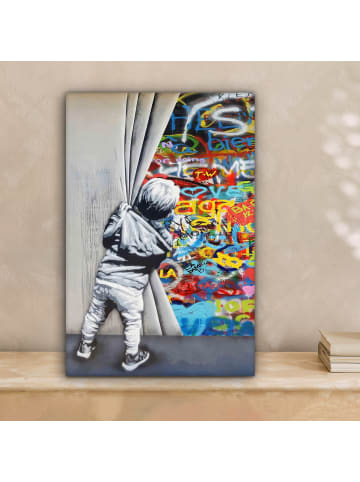 MuchoWow Leinwand Bilder Street Art