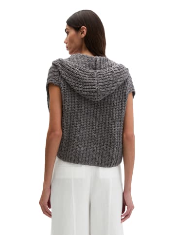 Marc O'Polo Ärmelloser Cardigan loose in Oxide Grey
