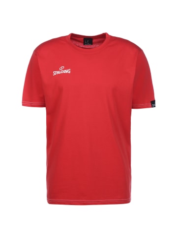 Spalding T-Shirt Team II in rot / weiß