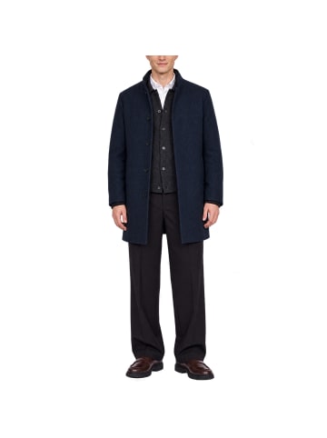 JJEMELTON Wool Blend Coat in Dunkelblau