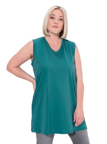 Ulla Popken Strick-Top in petrol