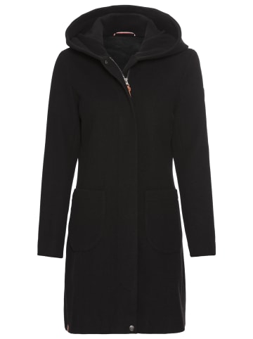 Kangaroos Kurzmantel in Schwarz