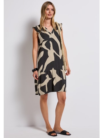 Street One 'Gemustertes Tunika-Kleid' Grau