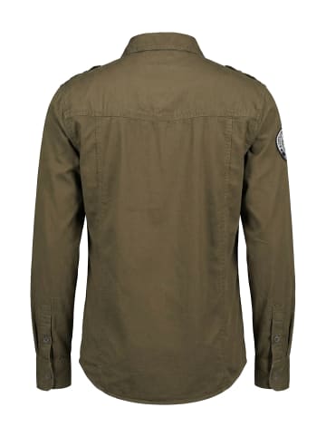 Brandit Long Sleeve Shirt in olive