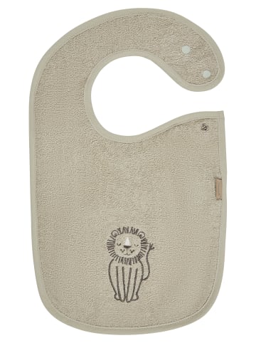 Sterntaler Lätzchen Einlage LÖWE Leo in steingrau