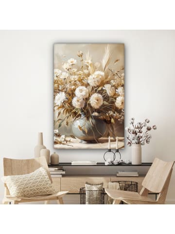 MuchoWow Leinwand bilder Elegante Blumen (BxH)