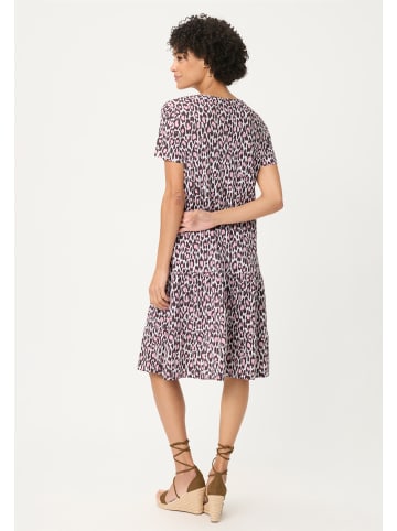 Olsen Jerseykleid in schoko rosa - 0001