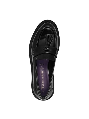 Tamaris Hochfront Slipper in Schwarz