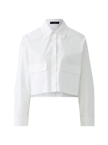 Oui Klassische Bluse in Optic White