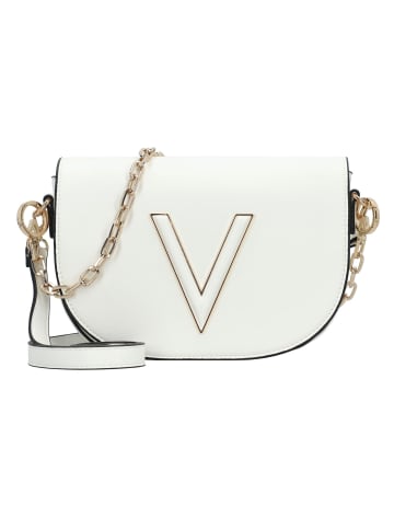 Valentino Coney Schultertasche 24.5 cm in bianco