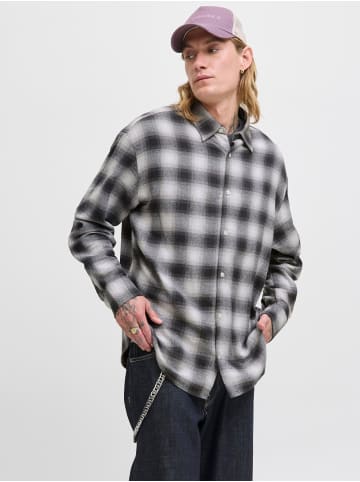 Jack & Jones Flanellhemd in Phantom