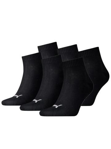 Puma Socken PUMA UNISEX QUARTER PLAIN 3P in 200 - black