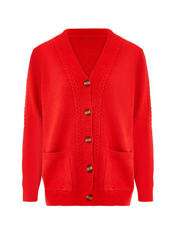 ALARY Strickjacke in Rot