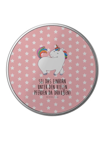 Mr. & Mrs. Panda zuckerdose Einhorn Stolzieren mit Spruch in Rot Pastell