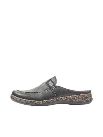rieker Clog Sabot in schwarz