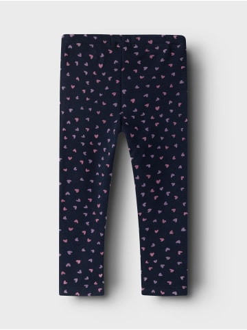 name it Hose 2er-Set Regular Fit Elastisch Allover-Print in Dunkelblau-2