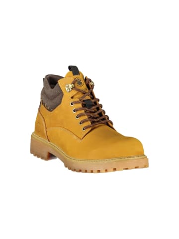 Lumberjack Gelb Leder Herren Sneaker