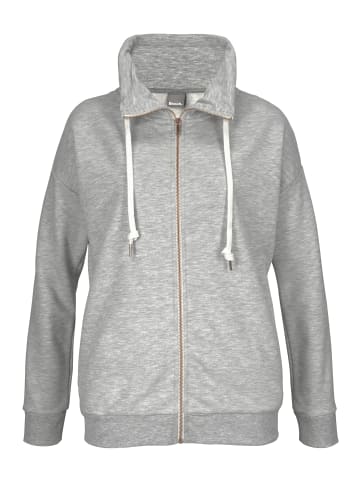 Bench Sweatjacke in grau-meliert