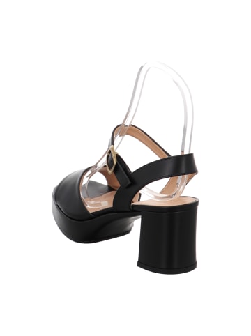 Unisa Plateau Sandaletten in Schwarz